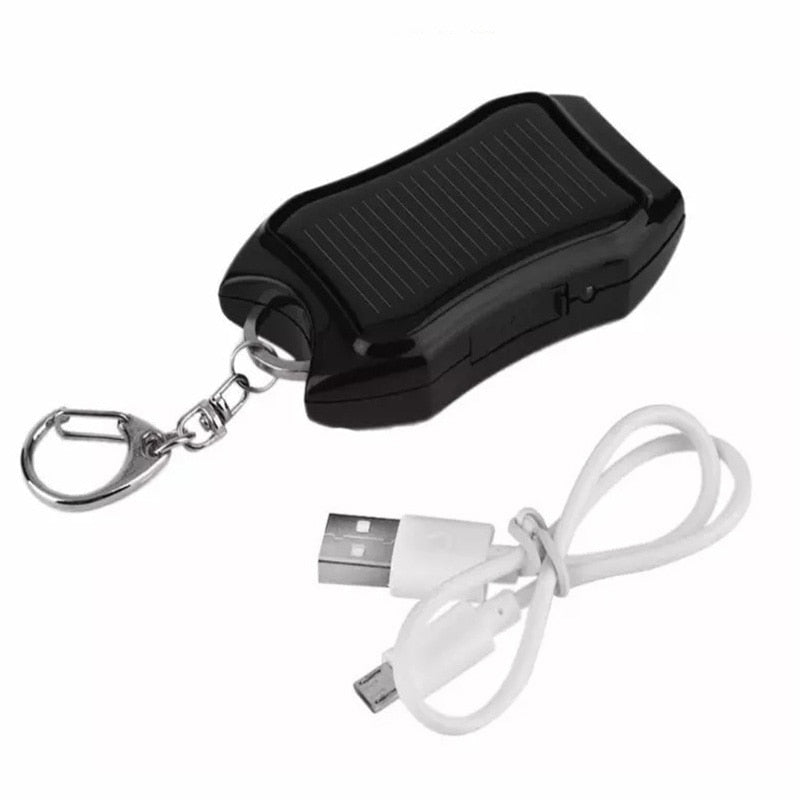 Carregador Power turbo portátil movida a energia solar 2 em 1 1200mAh