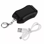 Carregador Power turbo portátil movida a energia solar 2 em 1 1200mAh
