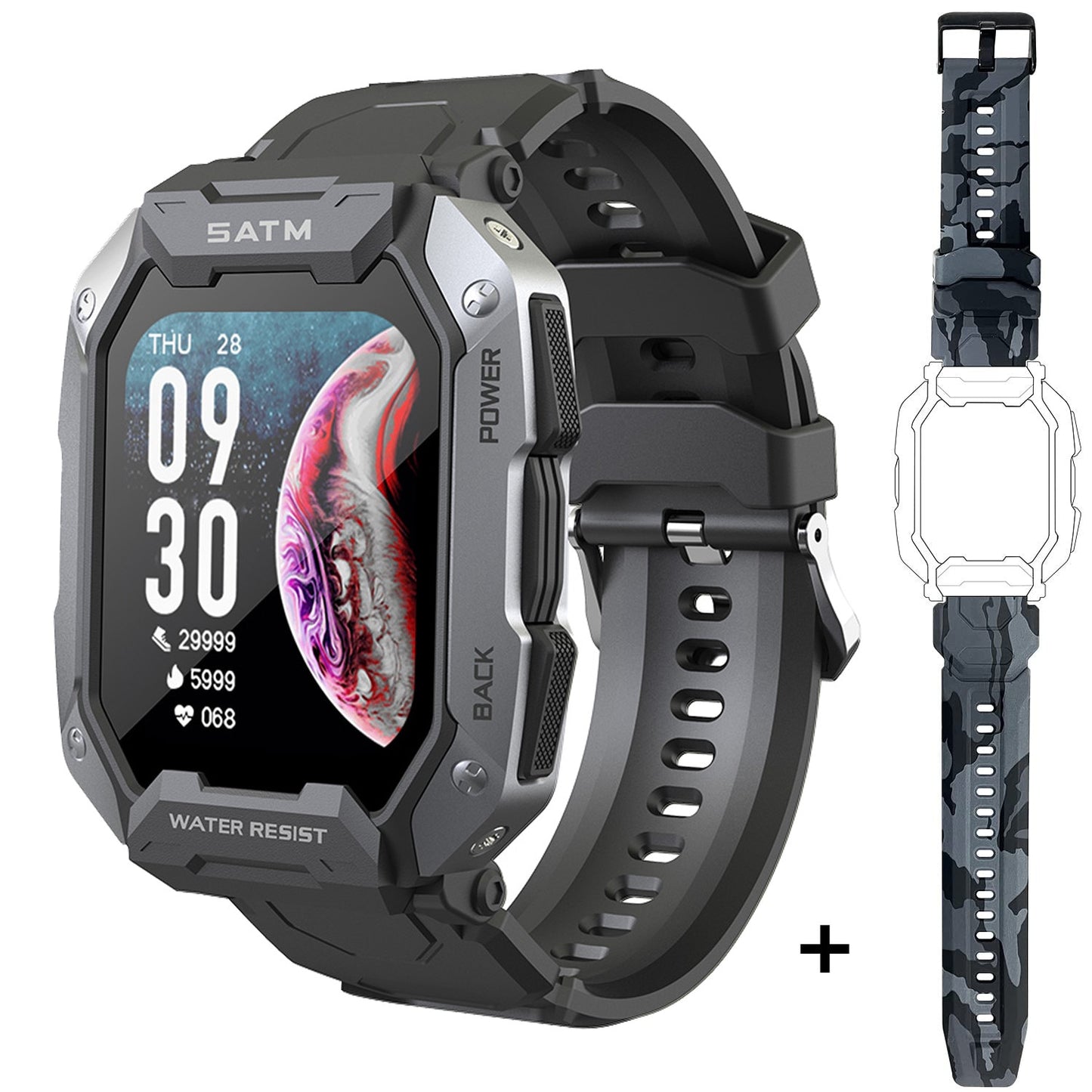 SmartWatch Ultra Military