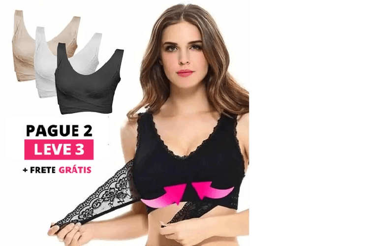 Com seu design sem fios ou costuras, Sutiã  Push-Up® Bela Arte, envolve perfeitamente seus seios, apoiando-os e adaptando-se às curvas de seu corpo. 😍IMPERDÍVEL essa Promoção: 3 Pcs Por apenas R$ 197,90 - Look produto certo