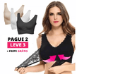Com seu design sem fios ou costuras, Sutiã  Push-Up® Bela Arte, envolve perfeitamente seus seios, apoiando-os e adaptando-se às curvas de seu corpo. 😍IMPERDÍVEL essa Promoção: 3 Pcs Por apenas R$ 197,90 - Look produto certo