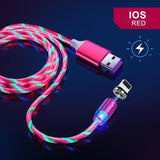 Cabo Magnético Light LED Micro USB, Tipo-c e IOS para iPhone - Look produto certo