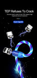Cabo Magnético Light LED Micro USB, Tipo-c e IOS para iPhone - Look produto certo