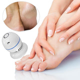 SKIN REJUVENATOR ELECTRONI remove seus calos, pele morta e dá uma nova vida aos seus pés, tornando-os mais belos e saudáveis. - Look produto certo
