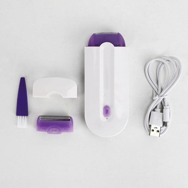 Super Depilador Touch a laser Portátil. Faça Virilha, Axilas, Corporal e Facial sem dor. - Look produto certo
