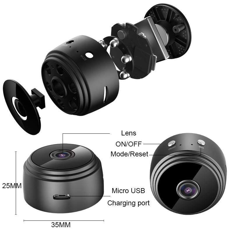 GRAVE O QUE QUISER E VEJA AO VIVO PELO CELULAR COM A MINI CÂMARA PRÓ - Look produto certo