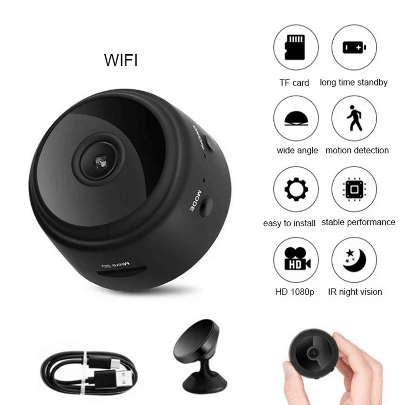 GRAVE O QUE QUISER E VEJA AO VIVO PELO CELULAR COM A MINI CÂMARA PRÓ - Look produto certo