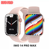 SMARTWATCH IWO 14 PRO MAX SÉRIE 7 + 4 BRINDES E FRETE GRÁTIS SÓ HOJE
