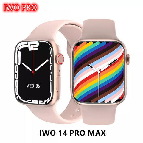 SMARTWATCH IWO 14 PRO MAX SÉRIE 7 + 4 BRINDES E FRETE GRÁTIS SÓ HOJE