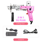 Pistola de tufo Bela Arte. Máquina para artesanato em tapetes.