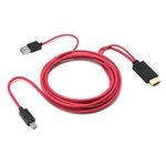 Cabo Micro USB 2.0 HDMI 1080P HD TV - Look produto certo